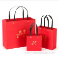 Luxury Gift Paper Bags Custom Stamping Printed Logo